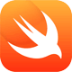 Swift programming language logo