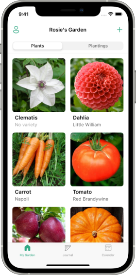  iOS/Android gardening app developed by Andrey Gordeev 